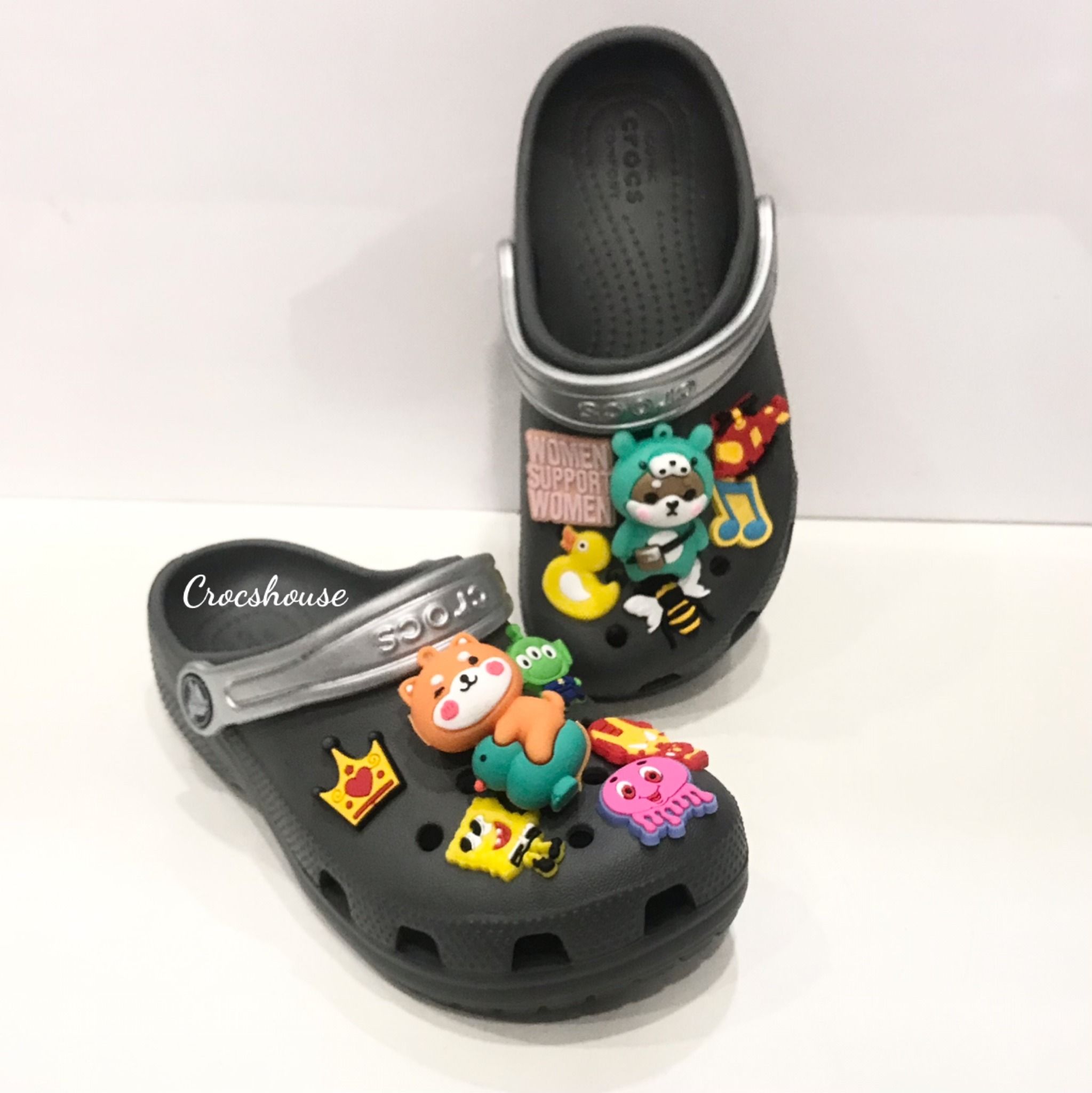  Dép sục cross classic trơn size 36-39 chính hãng 