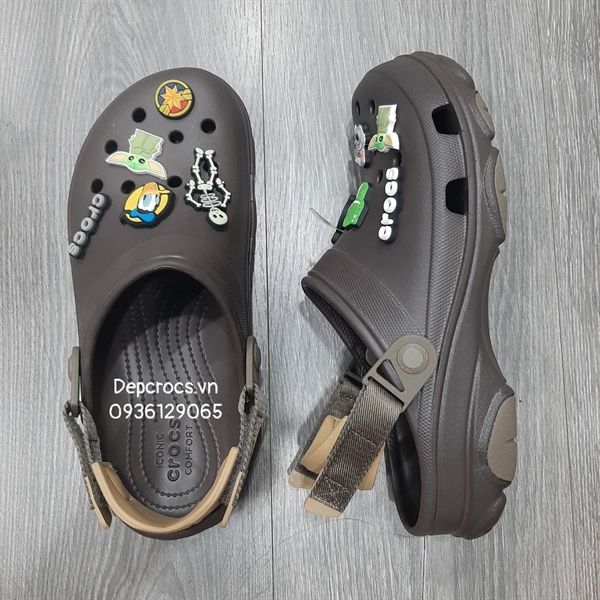  Dép sục classic terrain nam nữ chính hãng 