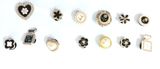  Jibbitz charms giả kim gắn dép sục cross 