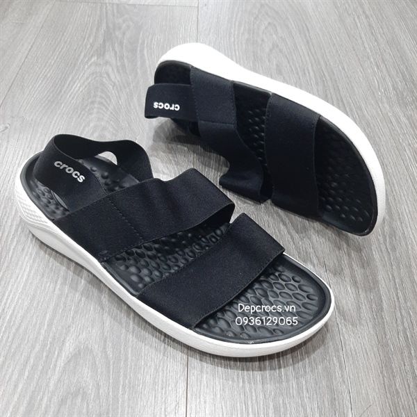  Sandal cross literide stretch quai chéo nữ chính hãng 