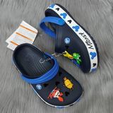  Dép sục crocband viền mickey trẻ em 