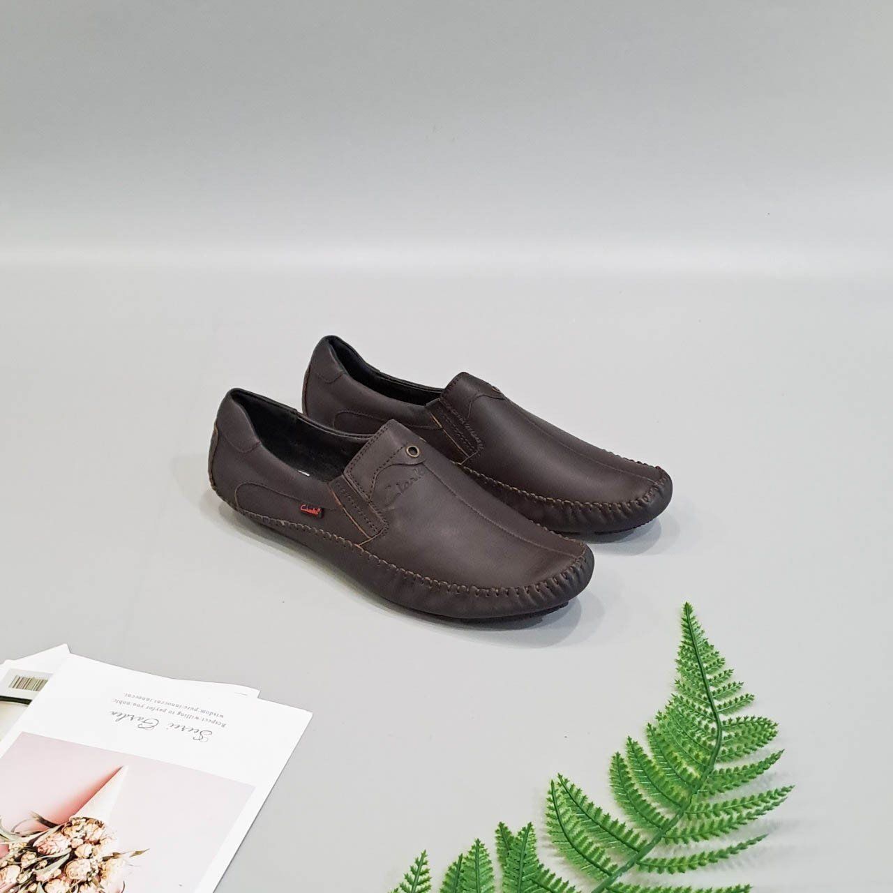  Giày tây nam da thật Coach, Clarks, Lacoste 