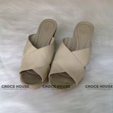  Dép xuồng cross leigh quai chéo nữ chính hãng 