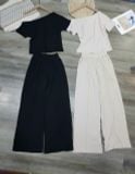  Set Đồ Za.Ra Áo Trễ Vai Quần Ống Suông 