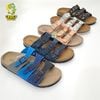 Dép trấu ba quai da bò thật Supersoft