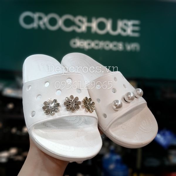  Dép quai ngang cross classic nam nữ chính hãng 