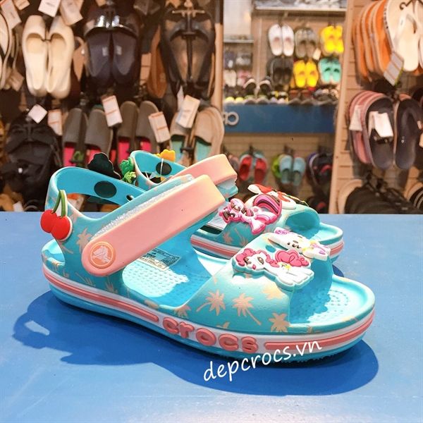  Sandal crocband camo trẻ em 