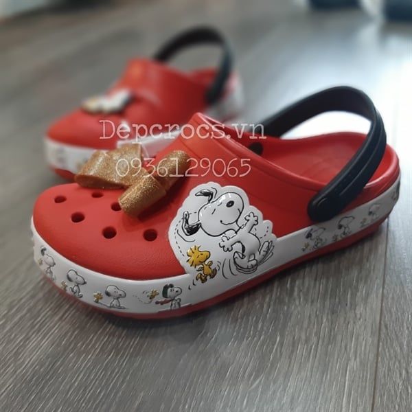  Dép sục 3D snoopy trẻ em 