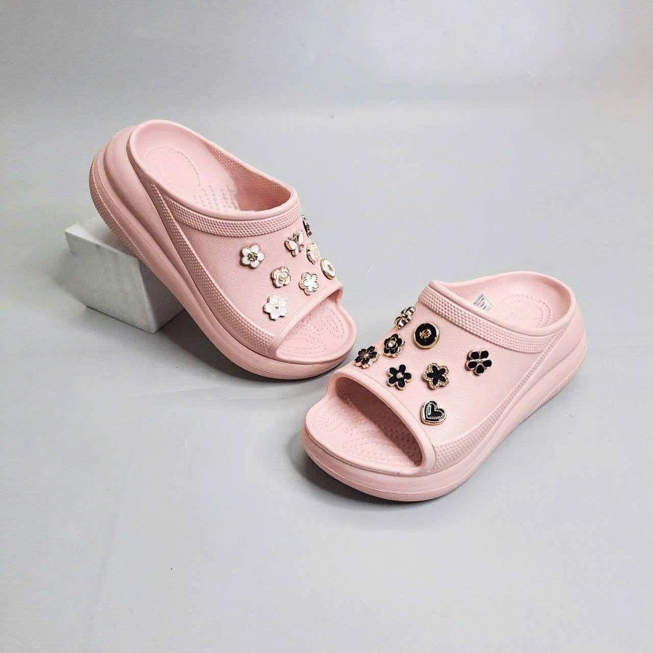  Dép quai ngang Dinas classic crush slide nữ xuất khẩu 