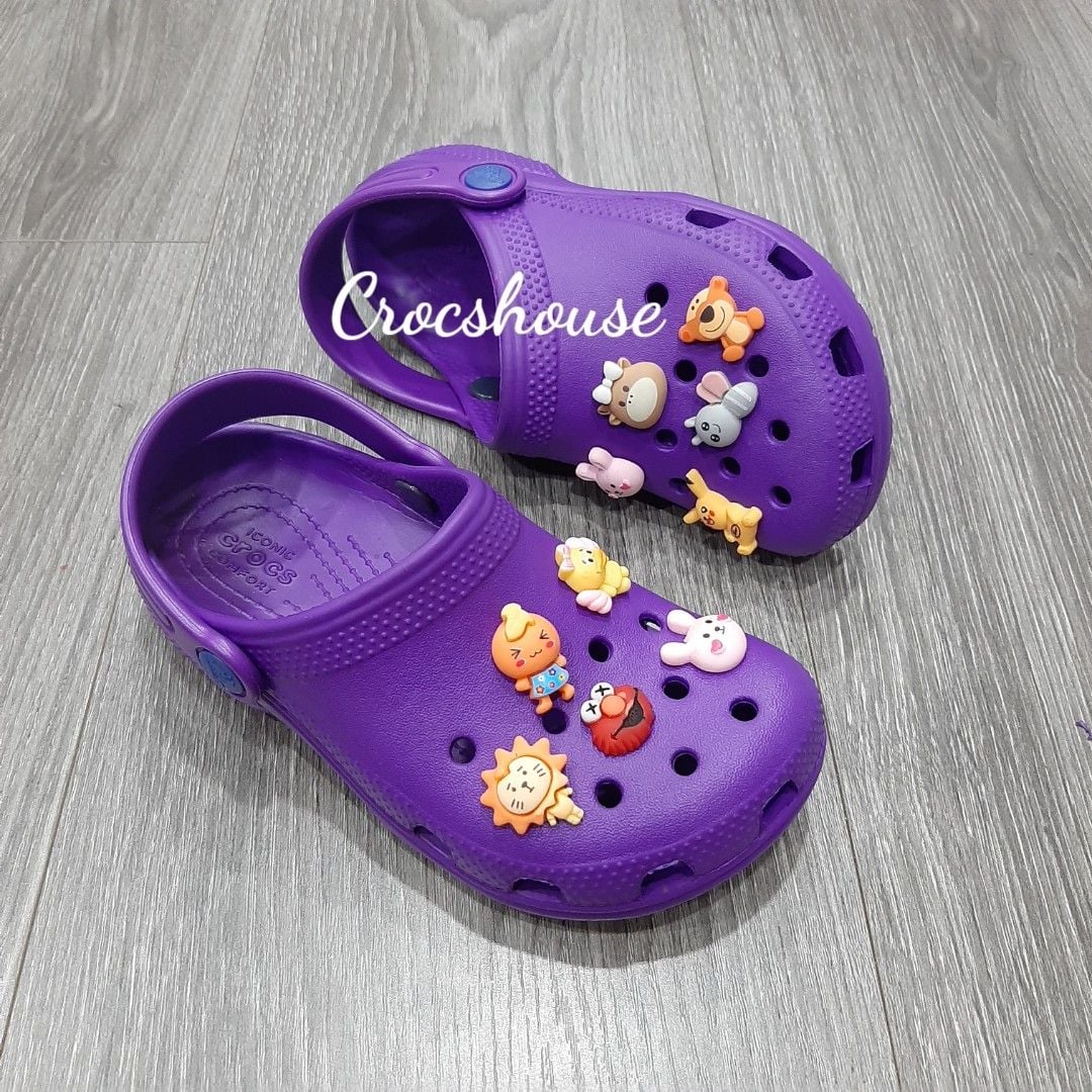  Dép sục cross classic trơn size 36-39 chính hãng 