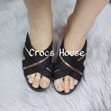  Dép xuồng cross leigh quai chéo nữ chính hãng 
