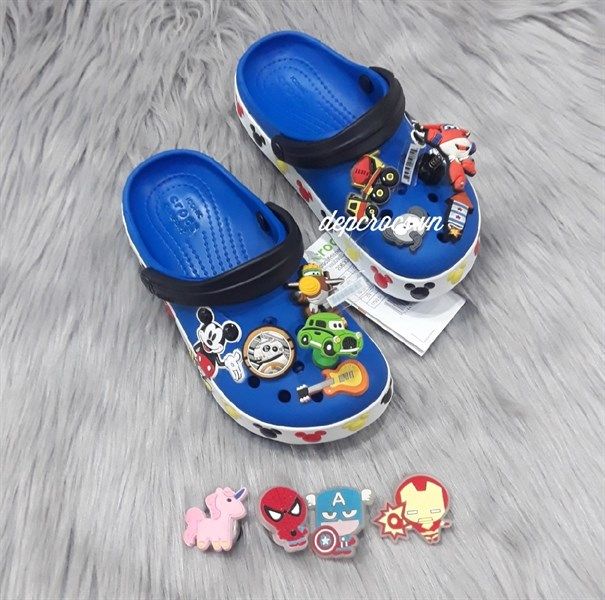  Dép sục 3D mickey trẻ em 