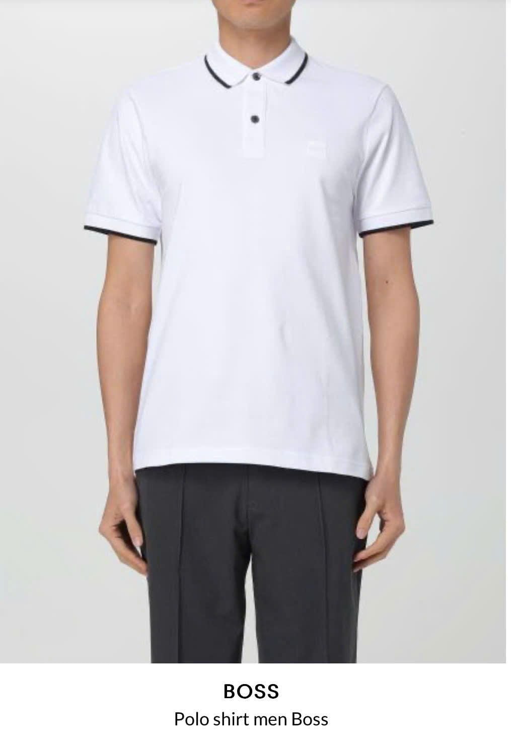  Áo polo nam phối viền 