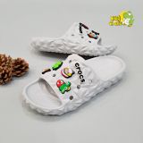  Dép quai ngang cross classic sầu riêng, dép kim cương nam nữ chính hãng 