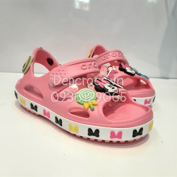  Sandal crocband ii mickey trẻ em 