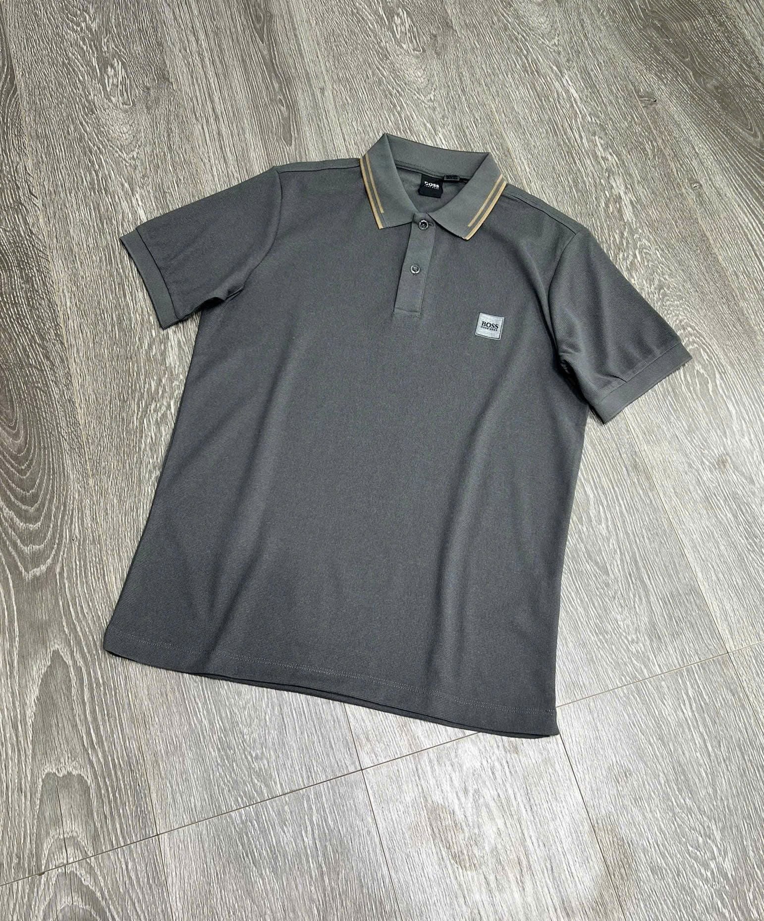  Áo polo nam phối viền 