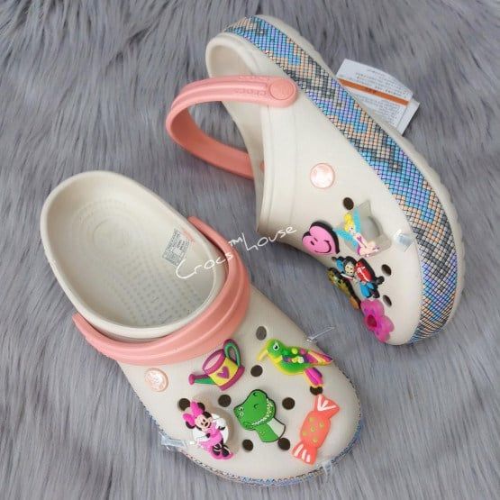  Sục crocband viền caro xịn nữ 