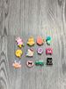 Jibbitz charms sticker 3D nhỏ xịn gắn dép sục