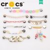 Jibbitz charms dây xích gắn dép cross