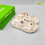 Dép đế xuồng cross crush vân đá nữ classic sandal high graphics 