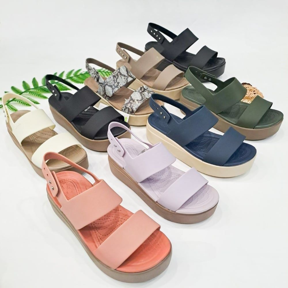  Sandal xuồng cross brooklyn đế 5 phân nữ xuất khẩu 