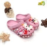  Dép sục Dinas 3D unicorn trẻ em 