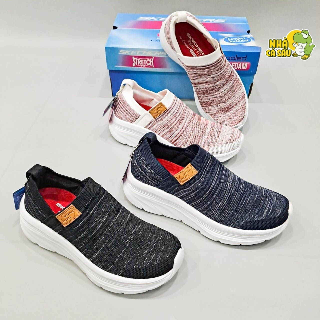  Giày lười skechers gowalk joy fresh view nữ 