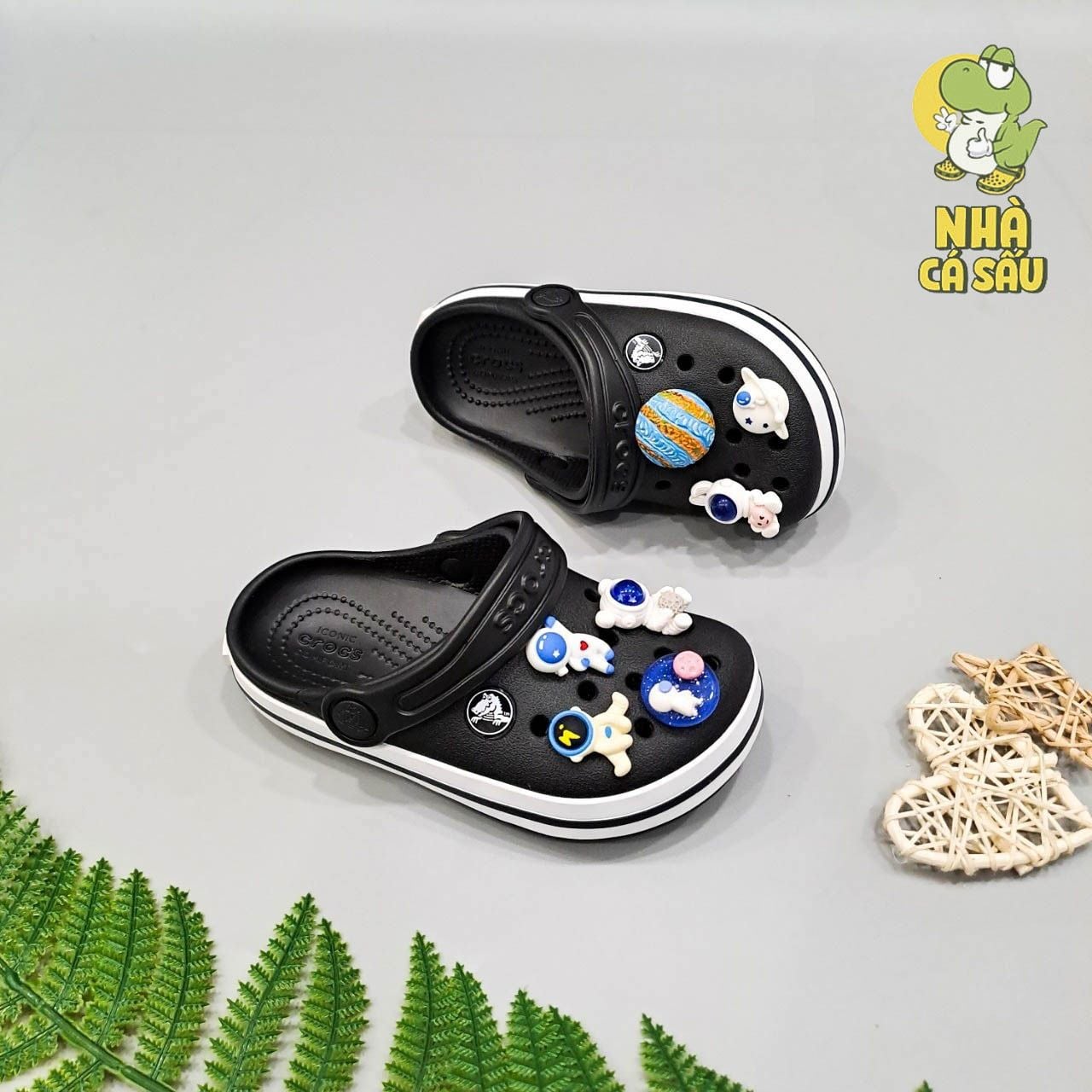  Dép sục Dinas band crocband trẻ em chính hãng 