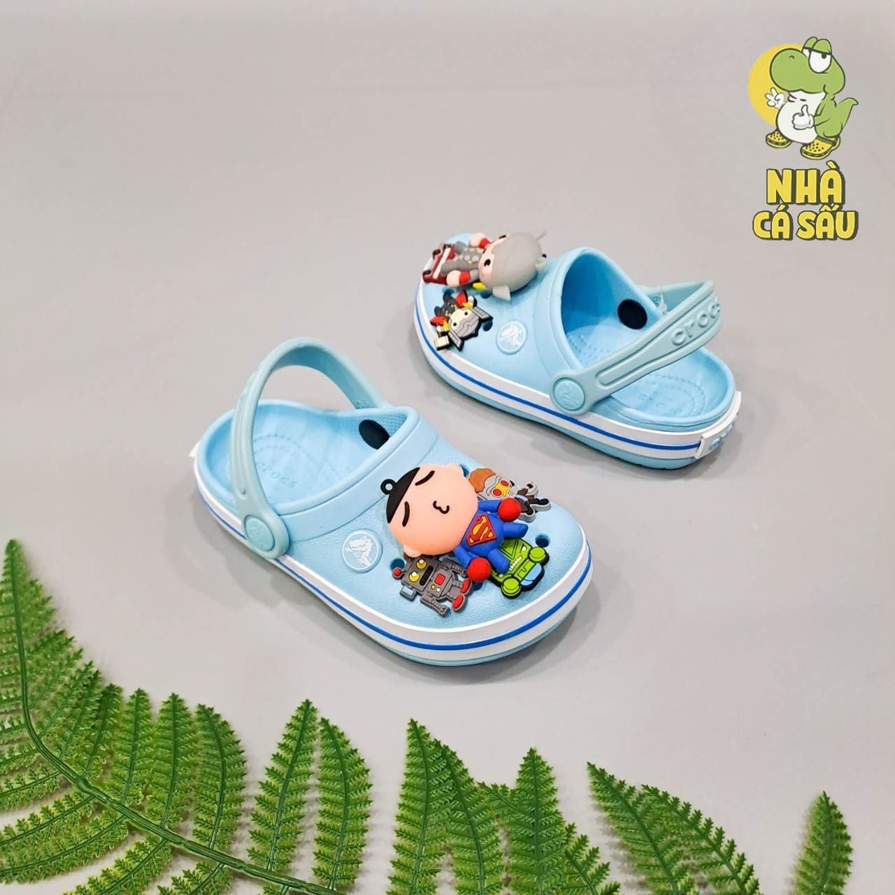  Dép sục Dinas band crocband trẻ em chính hãng 