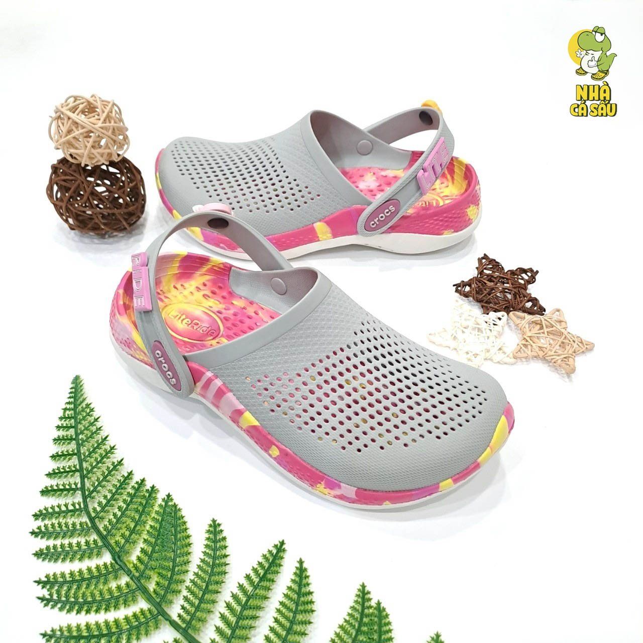  Dép sục cross literide 360 camo nam nữ xuất khẩu 