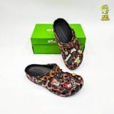  Dép sục Dinas classic da báo nam nữ chính hãng 