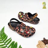  Dép sục Dinas classic da báo nam nữ chính hãng 