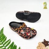  Dép sục Dinas classic da báo nam nữ chính hãng 