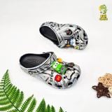  Dép sục cross classic ngôi sao xám nam nữ chính hãng 