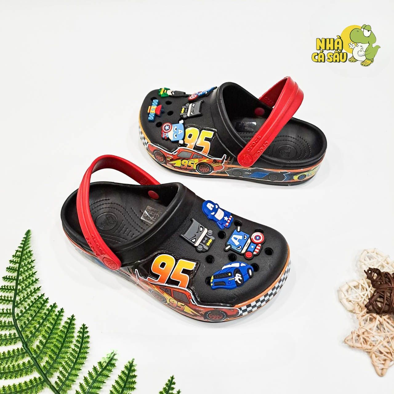  Dép sục cross 3D McQueen 95 trẻ em 
