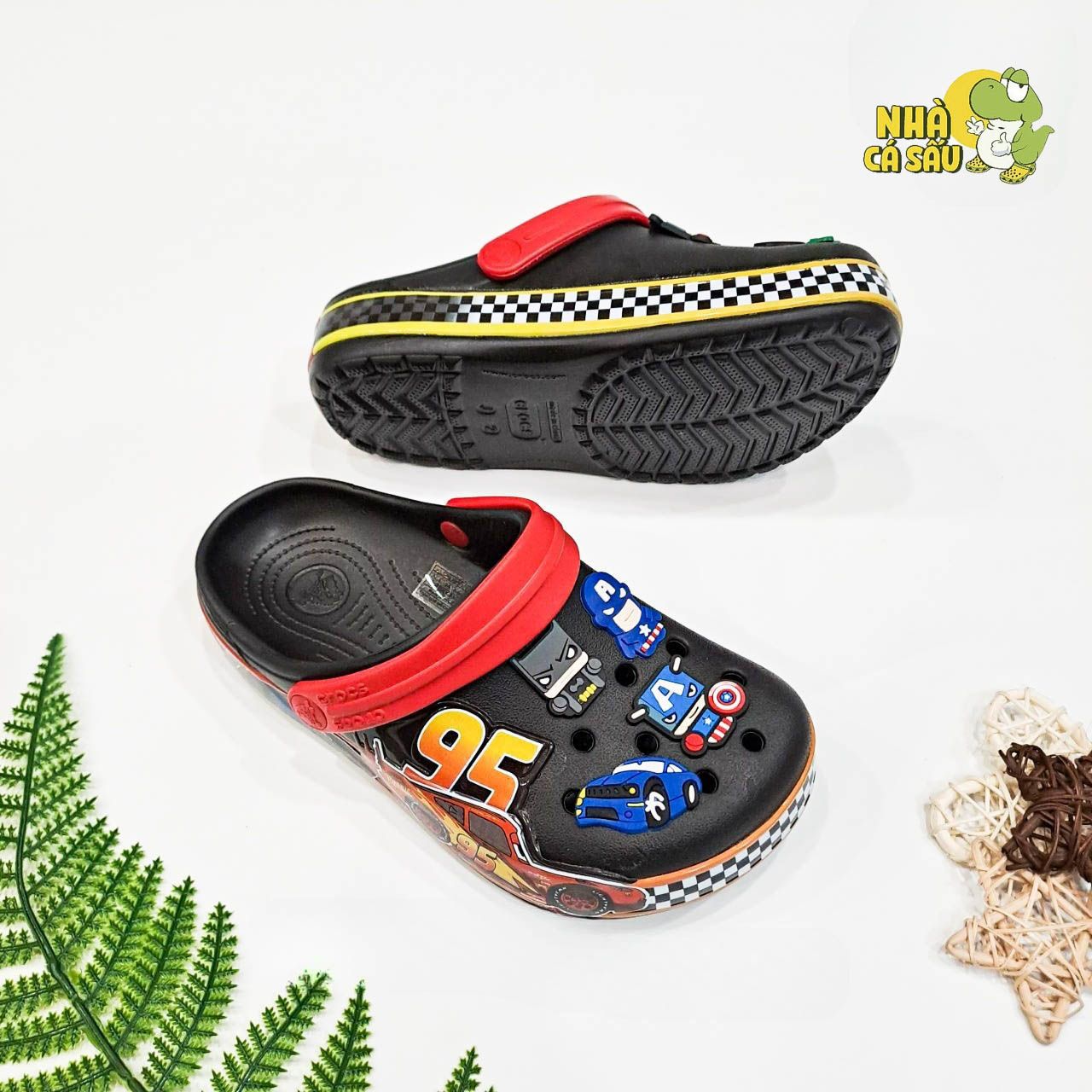  Dép sục cross 3D McQueen 95 trẻ em 