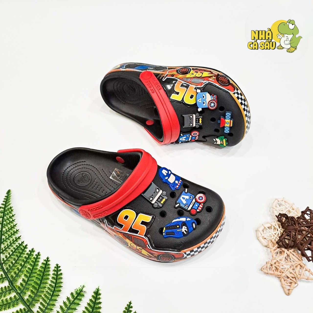  Dép sục cross 3D McQueen 95 trẻ em 