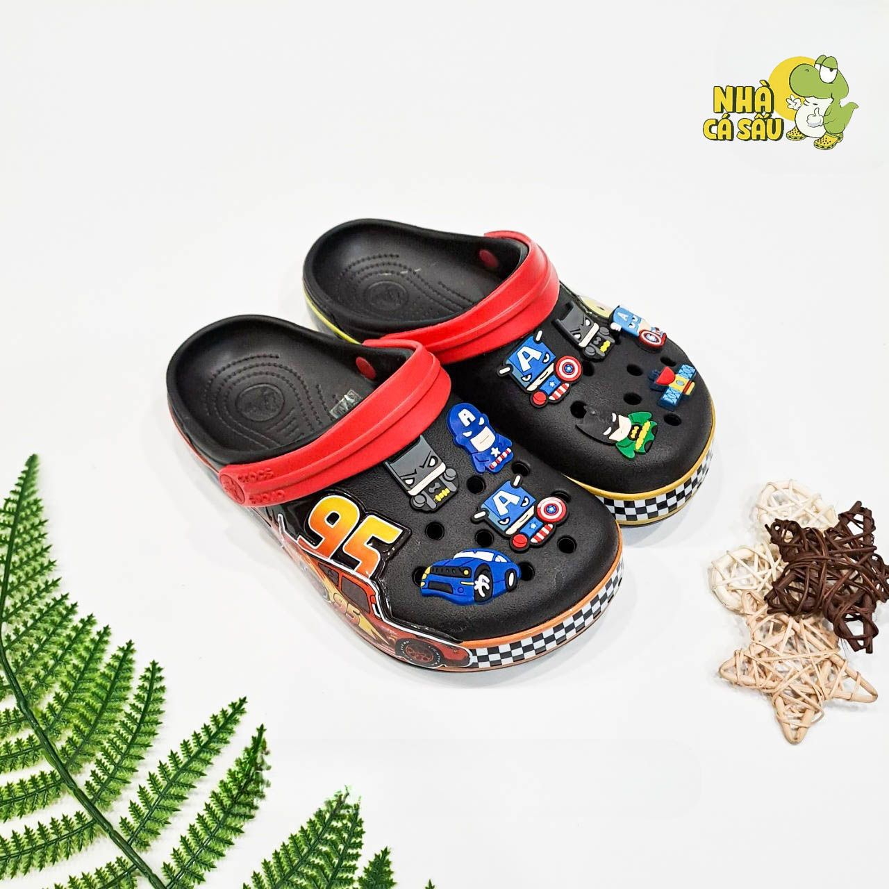  Dép sục cross 3D McQueen 95 trẻ em 