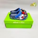 Dép sục cross 3D cá mập navy trẻ em 