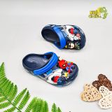  Dép sục cross 3D cá mập navy trẻ em 