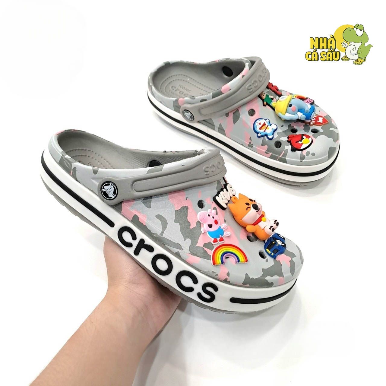  Dép sục cross baya bayaband camo nam nữ 
