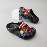  Dép sục Dinas marvel avengers funlab-black trẻ em 