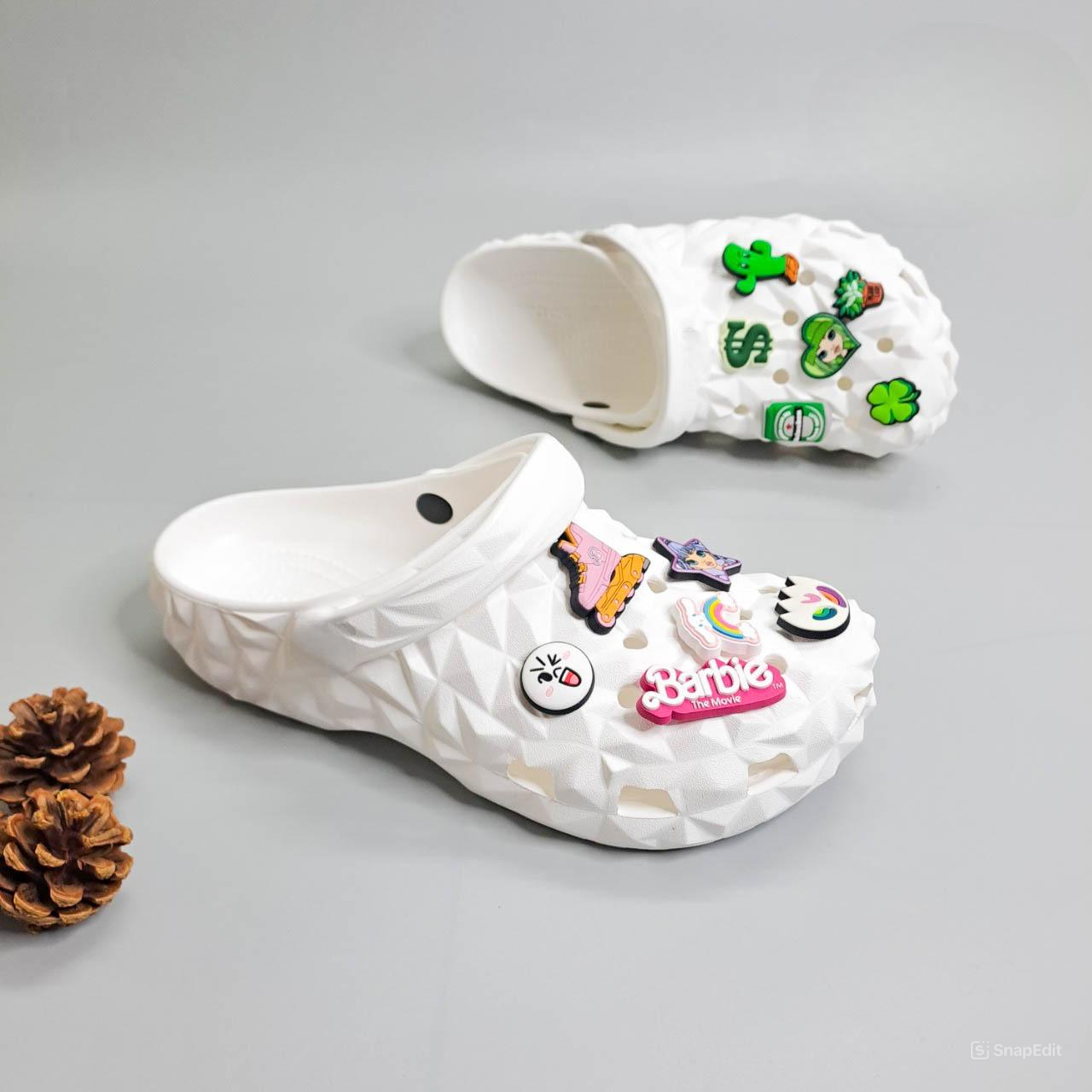  Dép sục cm Dinas classic sầu riêng, kim cương nam nữ xuất khẩu 