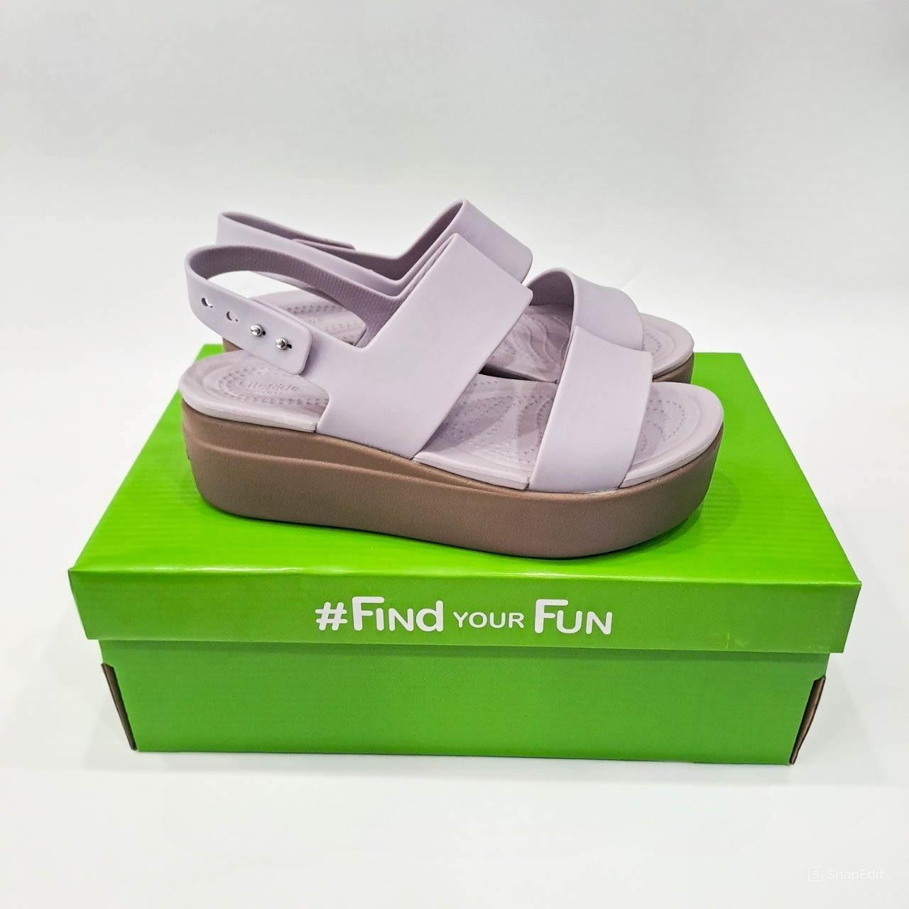  Sandal xuồng cross brooklyn đế 5 phân nữ xuất khẩu 