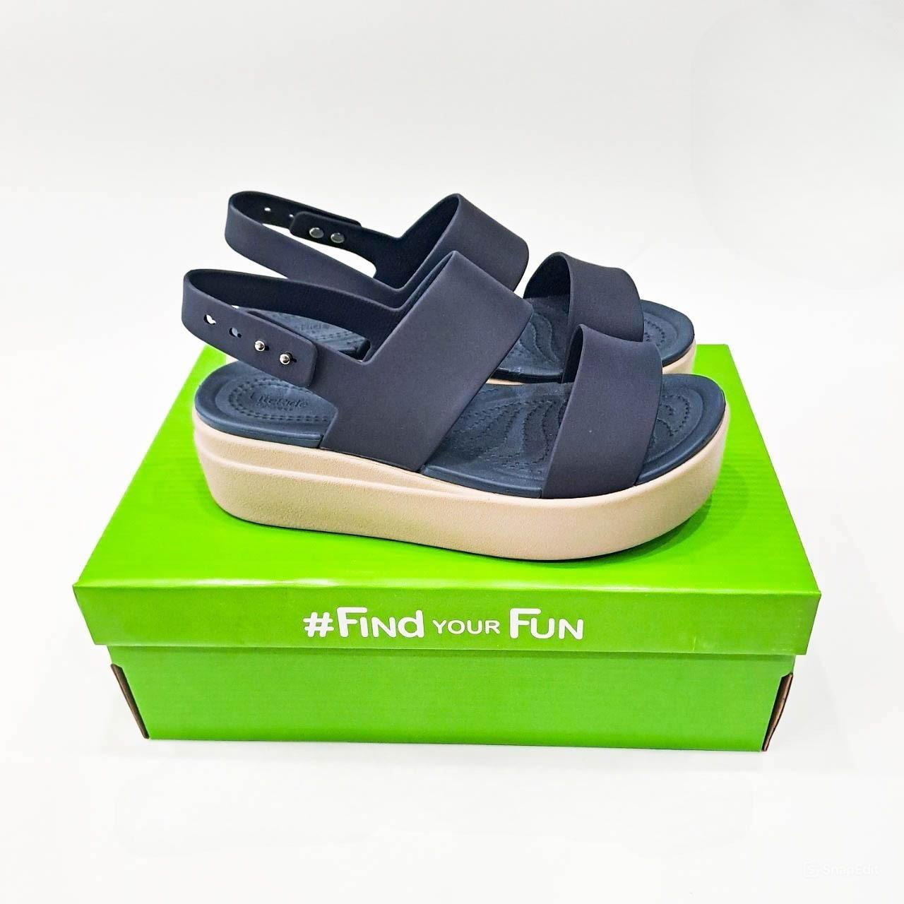  Sandal xuồng cross brooklyn đế 5 phân nữ xuất khẩu 