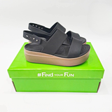  Sandal xuồng cross brooklyn đế 5 phân nữ xuất khẩu 