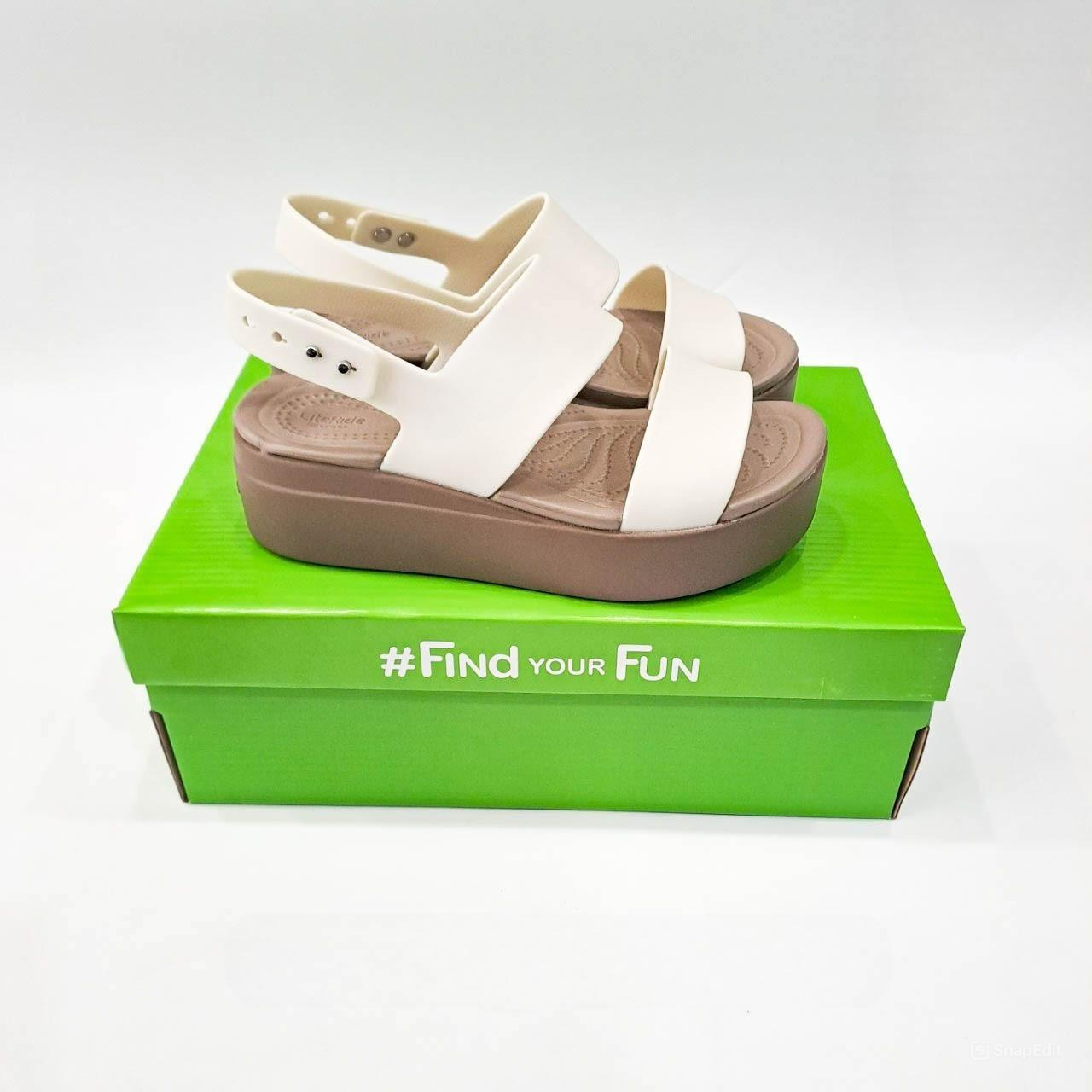  Sandal xuồng cross brooklyn đế 5 phân nữ xuất khẩu 