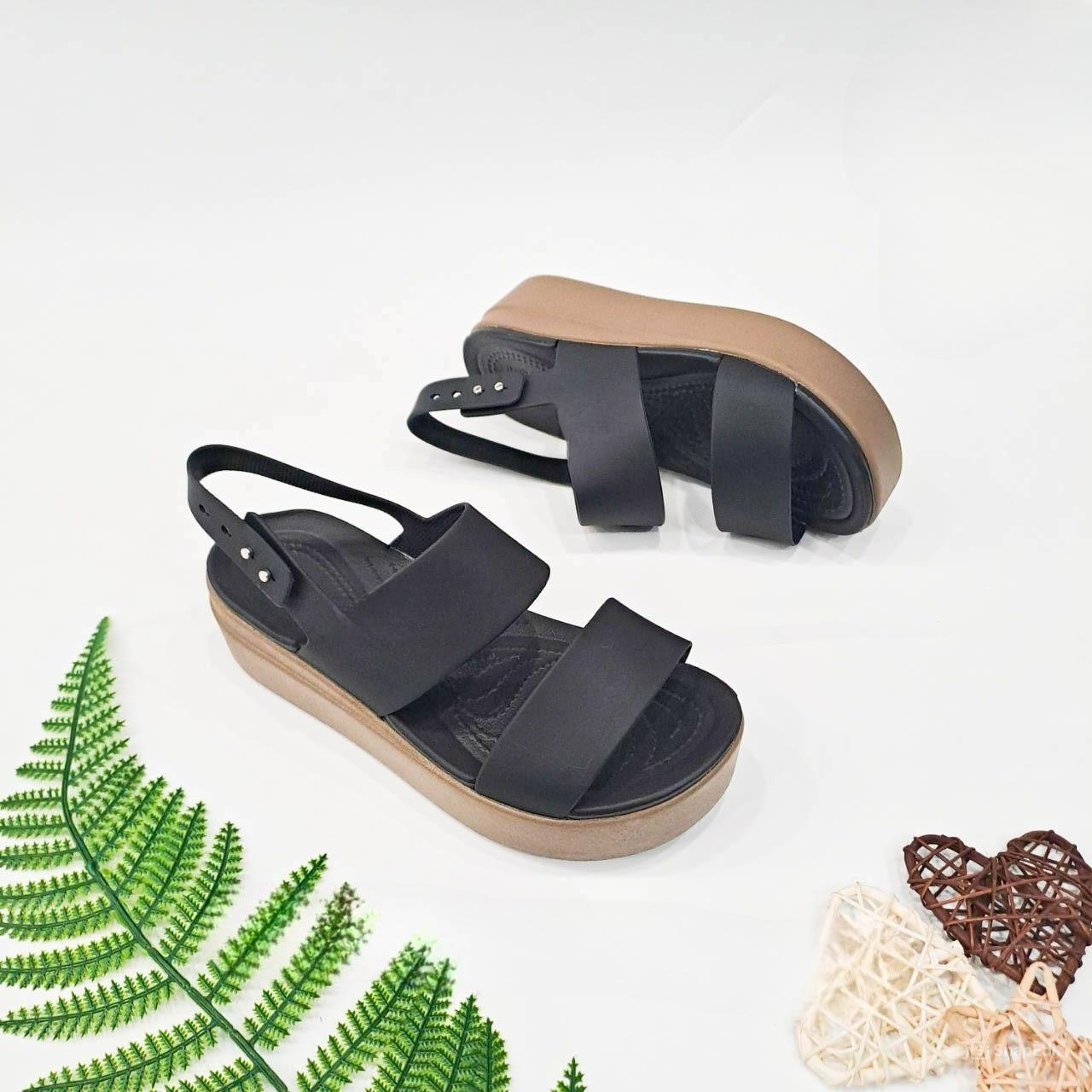  Sandal xuồng cross brooklyn đế 5 phân nữ xuất khẩu 