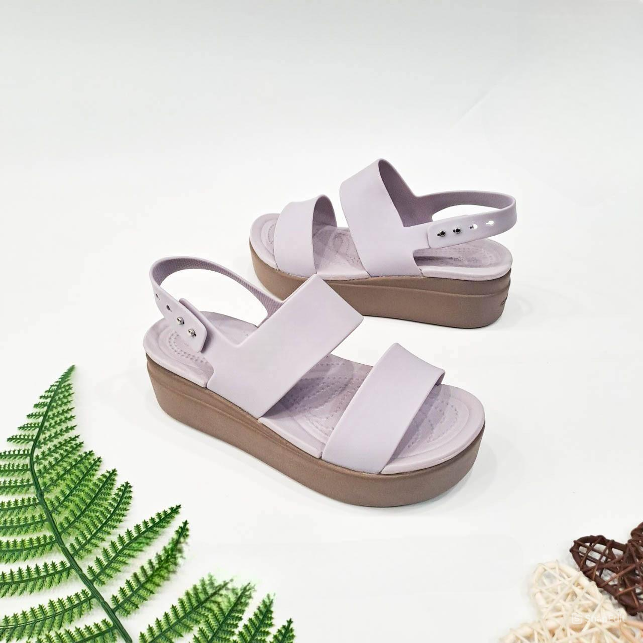  Sandal xuồng cross brooklyn đế 5 phân nữ xuất khẩu 
