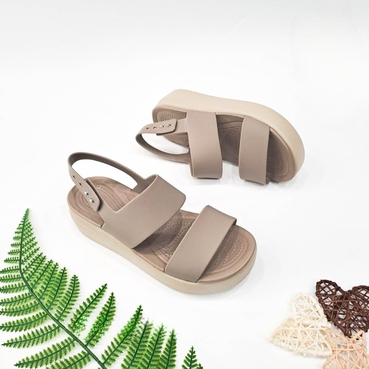  Sandal xuồng cross brooklyn đế 5 phân nữ xuất khẩu 